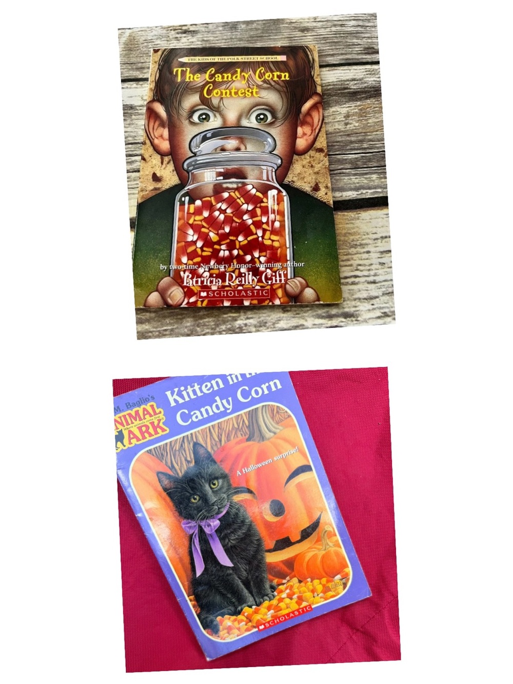 CANDY CORN HALLOWEEN CHAPTER BOOKS